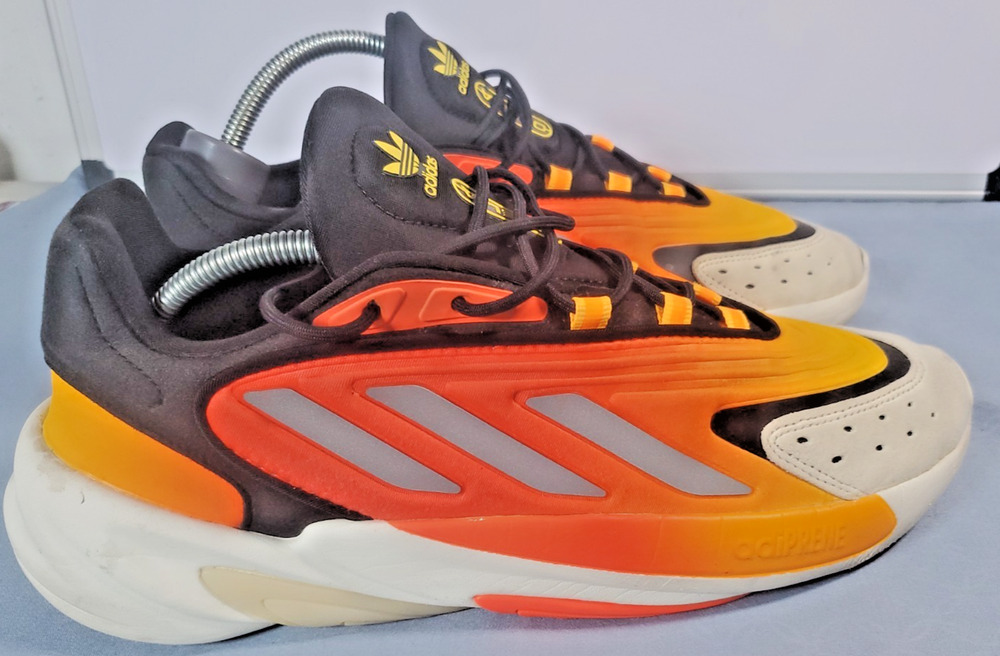 Adidas Ozelia Fiery Orange Yellow Gradient Men's Size 10.5 Sneakers G54894